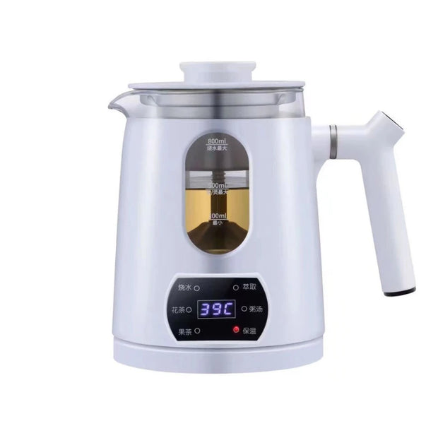 800ml Electric Kettle Automatic Steam Spray Teapot with Filter Multifunction Glass Health Pot Thermo Pot Home Boil Water Kettle