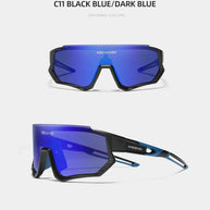 KINGSEVEN Cycling Sunglasses Men Women Mtb Bicycle Glasses Anti-UV Bike Goggles Outdoor Sport bike Large Frame