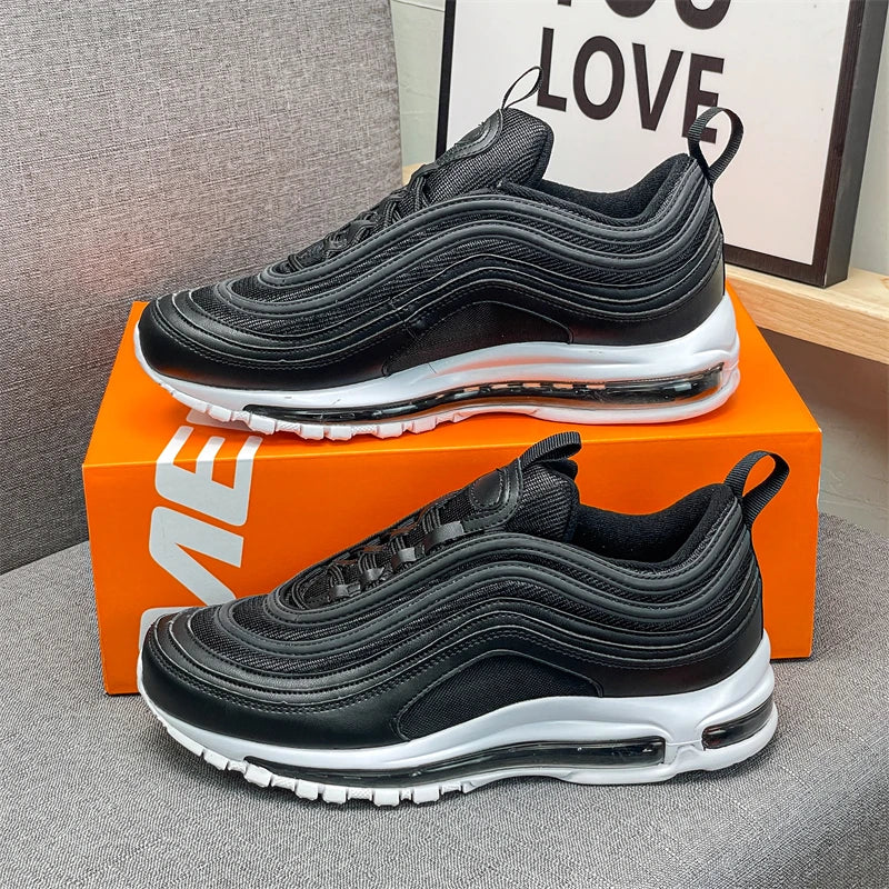 Man Walking Shoes Couple Footwear Thick Sole Brand Men Casual Shoes Fashion Sneakers Male Luxury Shoes Outdoor Sport Shoes