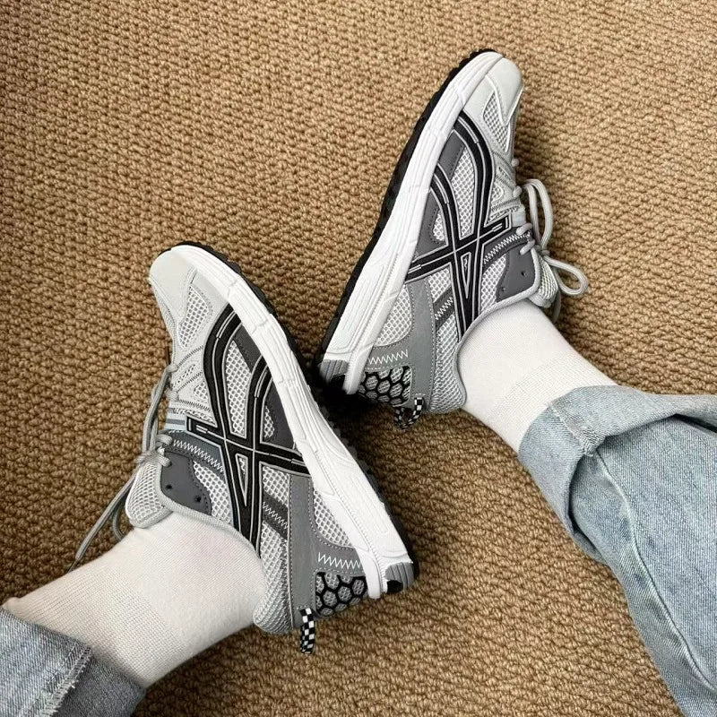 2025 Brand Casual Sneakers Man Fashion Platform Trainers Men Mesh Breathable Men Running Shoes High quality Designer Sneakers