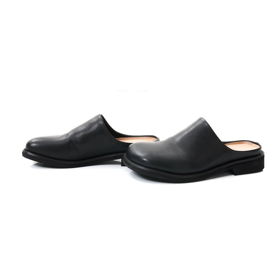 Leather slippers for men slip in style casual Dress shoes Lazy high-end Cleanfit Mules summer breathable outdoor commuting