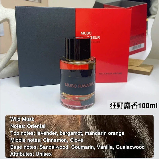 100ml Brand Portrait of a noblewoman Women Perfume Lasting Woody Flora Cologne Men Fragrance Pheromone Dating Everyday Perfume