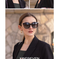 KINGSEVEN 2024 Polarized Women's Sunglasses Gradient Lens Luxury Sun glasses Brand Lentes de sol Mujer