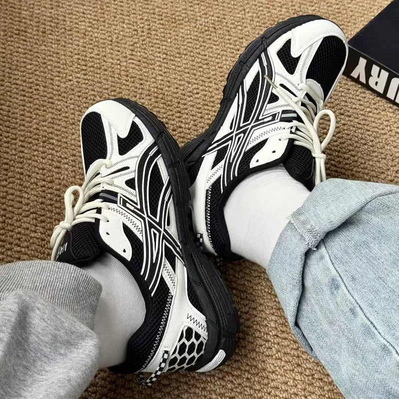 2025 Brand Casual Sneakers Man Fashion Platform Trainers Men Mesh Breathable Men Running Shoes High quality Designer Sneakers
