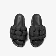 BEAUTODAY Outdoor Slippers Solid Color Round Toe Fabric Thick Heel Casual Comfort Summer Ladies Flat Shoes Handmade 38527