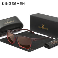 KINGSEVEN Gradation Design Sunglasses For Men Women HD Polarized UV400 Glasses Driving High Quality Anti-slip Sports Eyewear