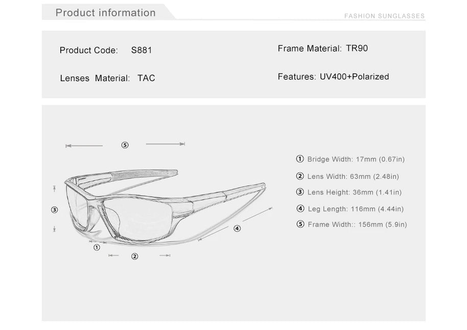 Genuine KINGSEVEN New 2024 Design Men's Sports Polarized Sunglasses Women UV Lens Fashion Eyewear Oculos de sol