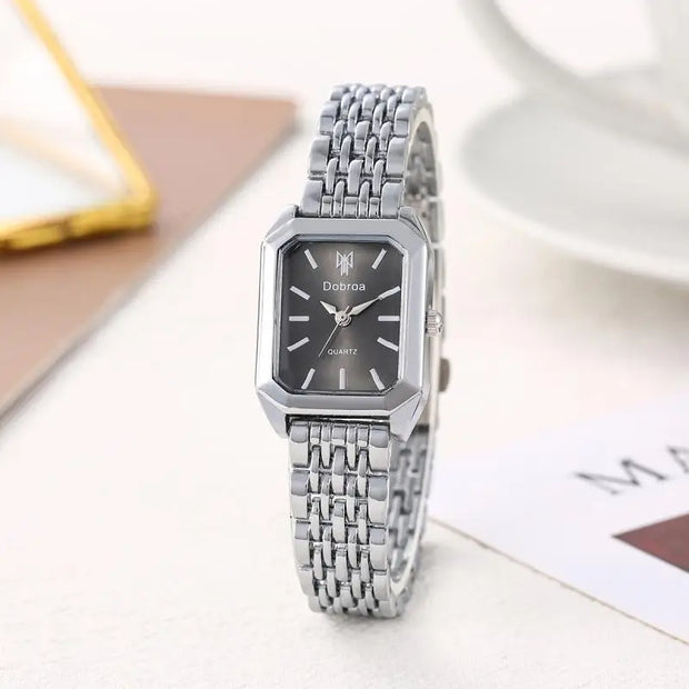 Fashion Classic Five Bead Bracelet Watch Square Women's Fashion Watch Goddess Essential