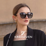 KINGSEVEN 2024 Polarized Women's Sunglasses Gradient Lens Luxury Sun glasses Brand Lentes de sol Mujer