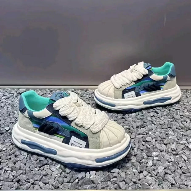 1 Pair of Sports and Casual Shoes, Breathable, Lightweight, Fashionable and Versatile, Suitable for Young People Who Like Sports