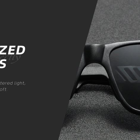 KINGSEVEN Brand Polarized Sunglasses For Men Rectangle Aluminum Driving Glasses Eyewear Shades For Men High Quality