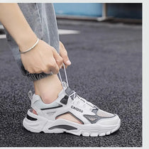 Mens Summer Sandals Breathable Sports Beach Shoes Outdoor Casual Slides for Teenagers TrendyLightweight Footwear New Design