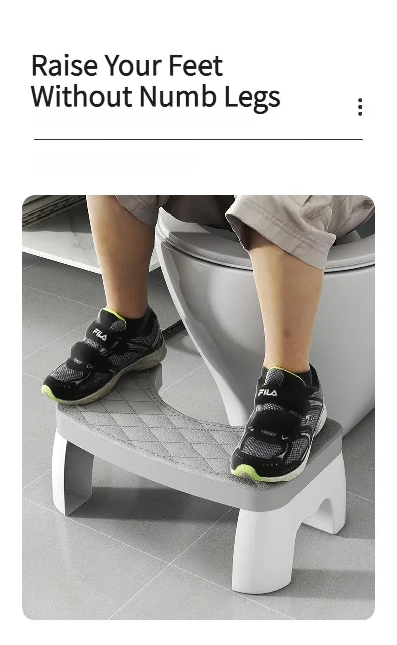 1 PCS Toilet Squat Stool Removable Non-slip Toilet Seat Stool Portable Squat Stool Home Multifunctional  Bathroom Accessories