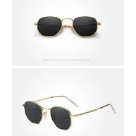 KINGSEVEN New Fashion Polygon Sunglasses Men Women‘s Polarized UV400 Eye Protect Lens Glasses Round Frame Outdoor Causal Eyewear