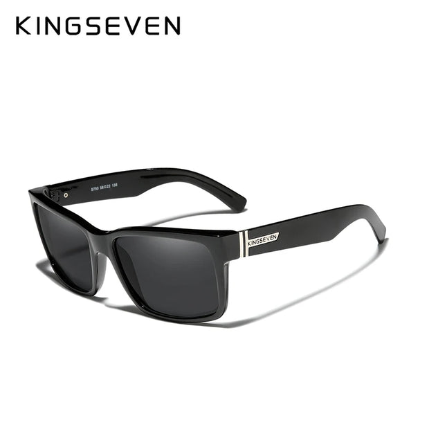 KINGSEVEN Polarized Men's Sunglasses Sports Goggle Mirror UV400 Lens Male Sun Glasses Women Eyewear Protection TR90 Full Farme