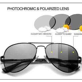 KINGSEVEN New Brand Men Aluminum Sunglasses Polarized UV400 Male Glasses Women Pilot Fashion Luxury Driving Summer Eyewear