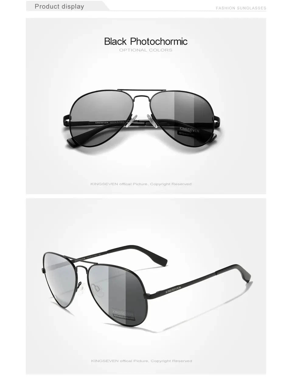 KINGSEVEN New Brand Men Aluminum Sunglasses Polarized UV400 Male Glasses Women Pilot Fashion Luxury Driving Summer Eyewear