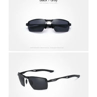 KINGSEVEN 2024 New Men's Polarized Sunglasses Aluminum Frame UV400 Sun Glasses Male Eyewear Driving Glasses