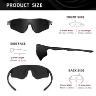 KINGSEVEN 2025 Cycling Sunglasses UV400 Polarized