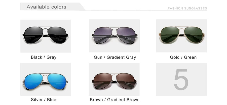 KINGSEVEN New Brand Men Aluminum Sunglasses Polarized UV400 Male Glasses Women Pilot Fashion Luxury Driving Summer Eyewear