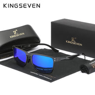 KINGSEVEN Luxury Aluminum Sunglassses For Men Retro Rectang Polarized UV400 Glasses Driving Sports Women New Fashion Accessory
