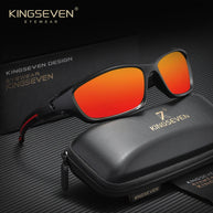KINGSEVEN Outdoor Sports Riding Sunglasses Men Polarized UV400 Lens Glasses TR90 Women Road Cycling Causal Fishing Male Eyewear