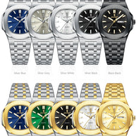 POEDAGAR Top Original Watch For Woman Luminous Date Week Square Ladies Watch Stainless Steel Quartz Women's Watches Female Reloj