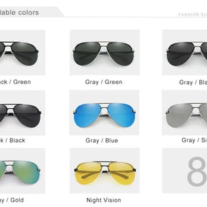 KINGSEVEN Fashion Pilot Rimless Sunglasses Men Classical UV400 Polarized Large Frame Glasses Casual Driving Outdoor Eyewear