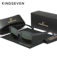 KINGSEVEN Trendy Casual Sunglasses Men Women Full Frame Driving Glasses Polarized UV400 Fashion Vintage Classic Eyewear