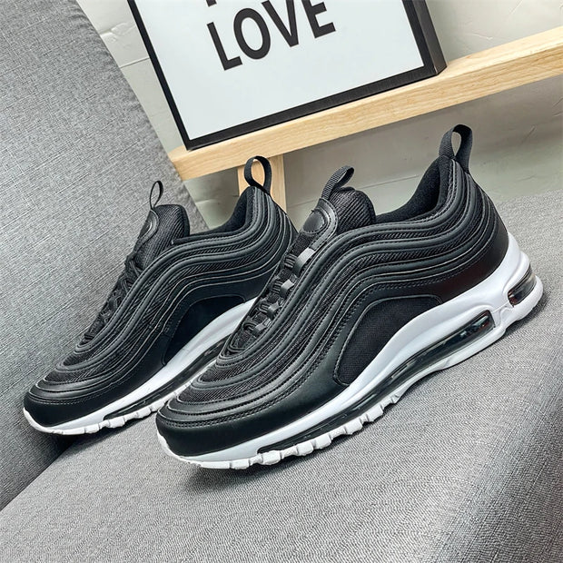 Man Walking Shoes Couple Footwear Thick Sole Brand Men Casual Shoes Fashion Sneakers Male Luxury Shoes Outdoor Sport Shoes
