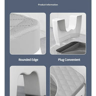 1 PCS Toilet Squat Stool Removable Non-slip Toilet Seat Stool Portable Squat Stool Home Multifunctional  Bathroom Accessories