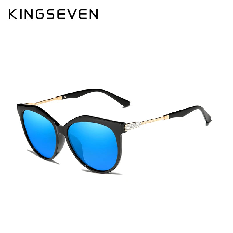 KINGSEVEN 2024 Polarized Women's Sunglasses Gradient Lens Luxury Sun glasses Brand Lentes de sol Mujer