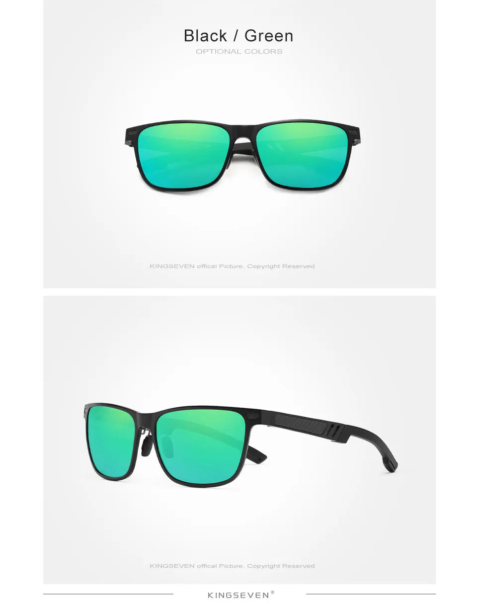 KINGSEVEN 2024 New Sunglasses For Men Driving Polarized Eye Protect UV400 Sports Glasses Special Design Goggle Women Eyewear