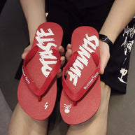 Flip-flops Men's Summer New Soft Sole Non-slip Flip-flops Youth Leisure Beach Sandals Sandalias De Fiesta Elegantes