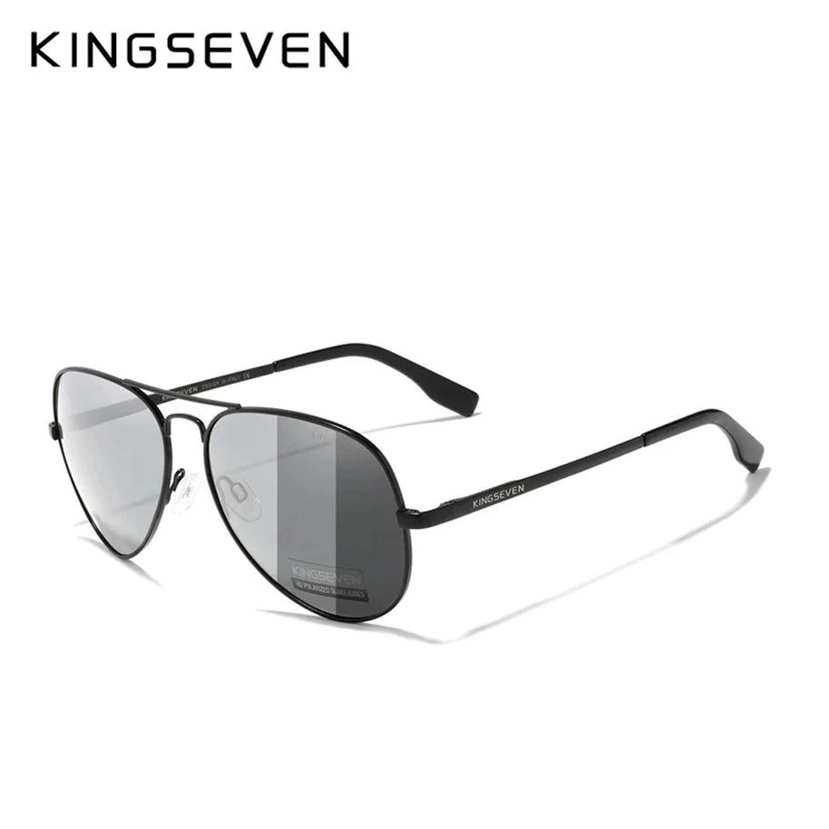 KINGSEVEN New Brand Men Aluminum Sunglasses Polarized UV400 Male Glasses Women Pilot Fashion Luxury Driving Summer Eyewear