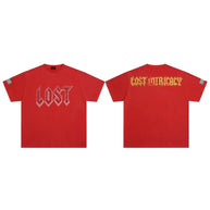 Lost Intricacy Oversized Streetwear T-Shirt Unique Print Lightweight Fashion Top