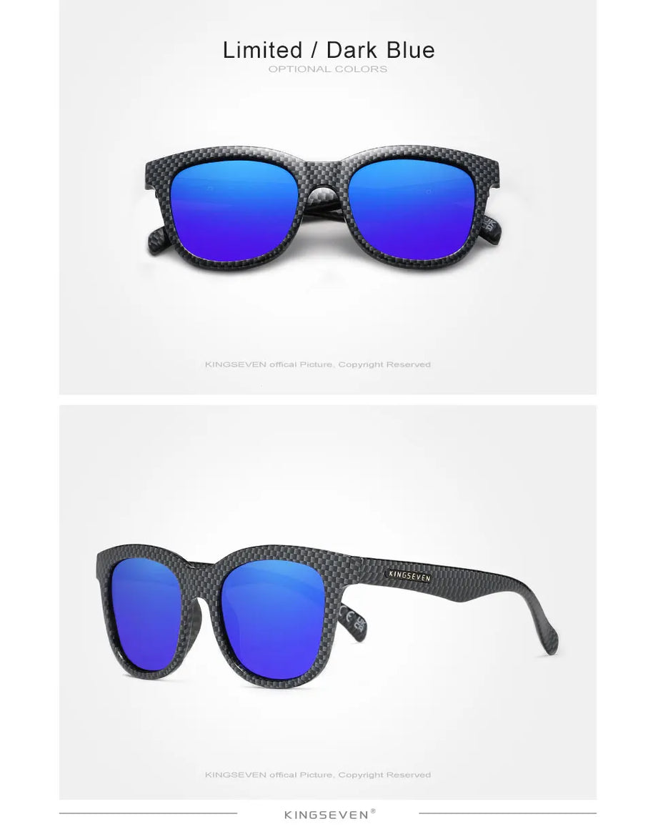 KINGSEVEN Trendy Casual Sunglasses Men Women Full Frame Driving Glasses Polarized UV400 Fashion Vintage Classic Eyewear