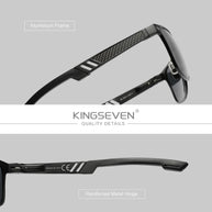 KINGSEVEN 2024 New Sunglasses For Men Driving Polarized Eye Protect UV400 Sports Glasses Special Design Goggle Women Eyewear