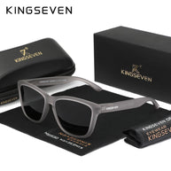 KINGSEVEN Brand Fashion Matte Sunglasses Women Men Polarized Anti-UV400 Lens Glasses TR90 Frame Luxury Outdoor Fishing Eyewear