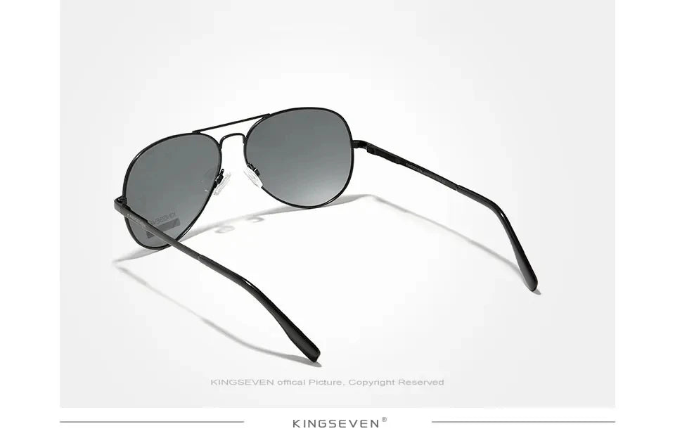 KINGSEVEN New Brand Men Aluminum Sunglasses Polarized UV400 Male Glasses Women Pilot Fashion Luxury Driving Summer Eyewear