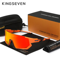 KINGSEVEN Cycling Sunglasses Men Women Mtb Bicycle Glasses Anti-UV Bike Goggles Outdoor Sport bike Large Frame