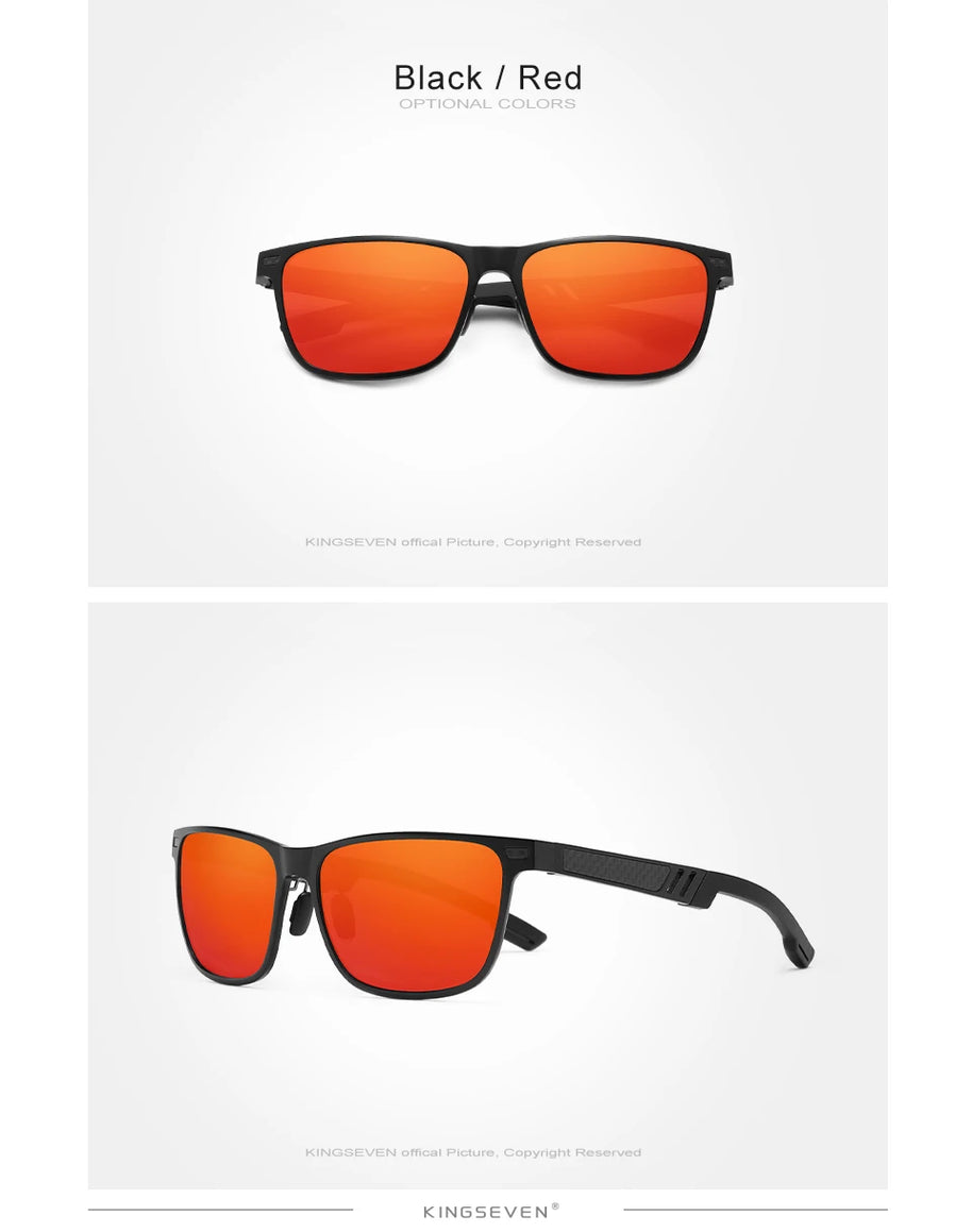 KINGSEVEN 2024 New Sunglasses For Men Driving Polarized Eye Protect UV400 Sports Glasses Special Design Goggle Women Eyewear