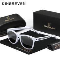 KINGSEVEN Polarized UV400 Sunglasses Men Women Round Glasses Outdoor Driving Fishing Male Femle Causal Eye Protection Eyewear