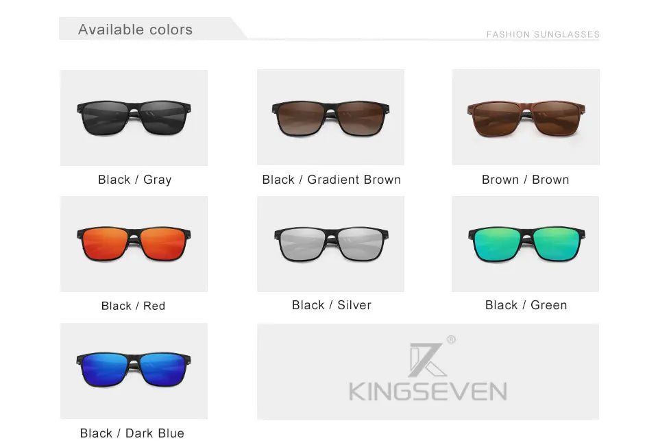 KINGSEVEN 2024 New Sunglasses For Men Driving Polarized Eye Protect UV400 Sports Glasses Special Design Goggle Women Eyewear