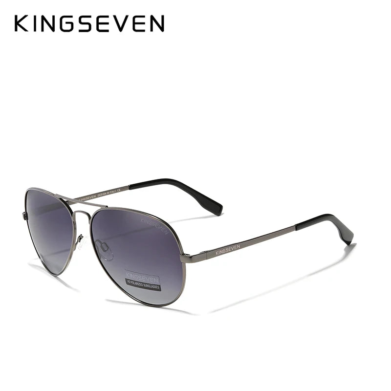 KINGSEVEN New Brand Men Aluminum Sunglasses Polarized UV400 Male Glasses Women Pilot Fashion Luxury Driving Summer Eyewear