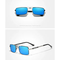 KINGSEVEN Original Fashion Polarized UV400 Sunglasses Vintage Rectangle Frame Men Women Driving Alloy Glasses Outdoor Eyewear