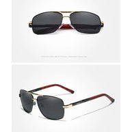 KINGSEVEN 2023 Aluminum Pilot HD Polarized Sunglasses Men Women Fashion Frame Male Sun Glasses For Driving UV400 Mirror