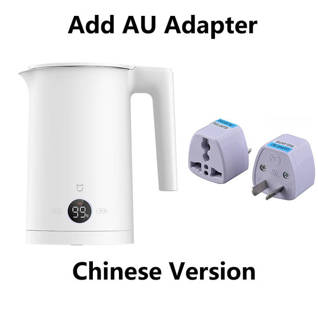 XIAOMI MIJIA Constant Temperature Electric Kettles P1， Quiet Edition LED Display Four Thermos Modes 220V Kettle Tea Coffee 1800W